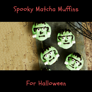 Spooky Halloween Matcha Cupcakes