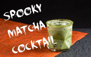 Halloween Matcha Cocktail - Spooky, Healthy Fun!
