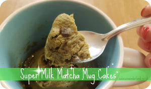 Super Milk Matcha Mug Cakes by Saloca in Wonderland
